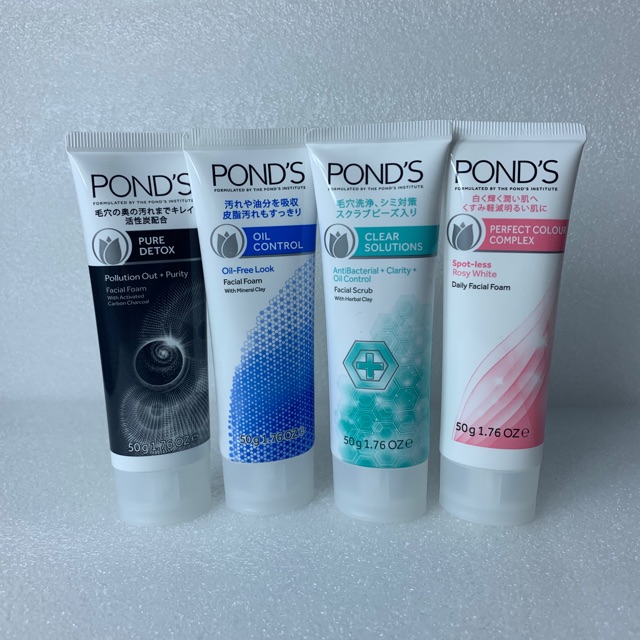 ponds perfect colour complex facial foam