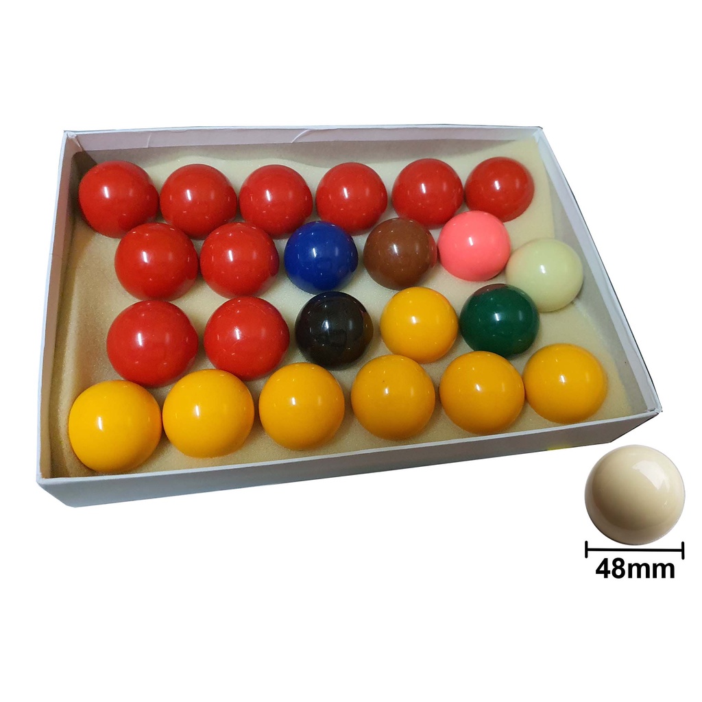 ** REDS & YELLOWS 2 1/4 POOL BALLS AMERICAN POOL SIZE 57.2mm 