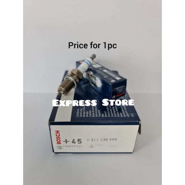 BOSCH Double Platinum Spark Plug Mercedes Benz W163 W203 W210 W211 W220 CLK SL (M112 v6 / M113