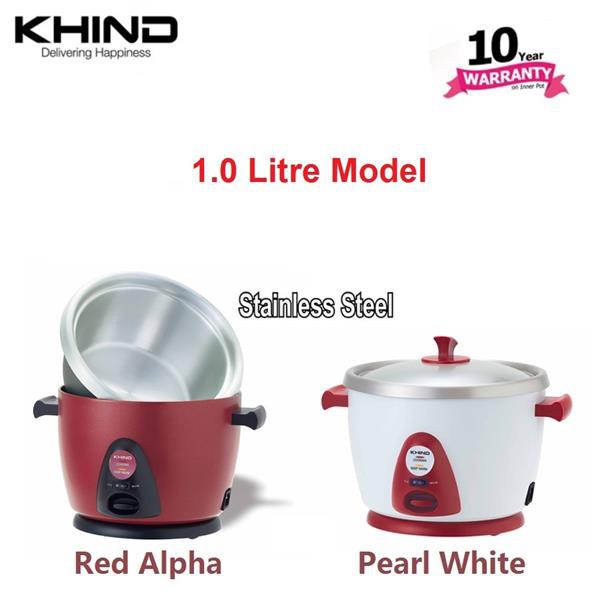 Khind Anshin Rice Cooker RC110M stainless steel Shopee Malaysia