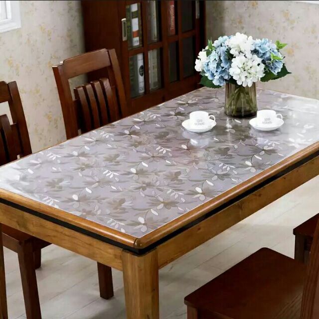 2mm PVC table cloth tahan lasak tahan haba | Shopee Malaysia