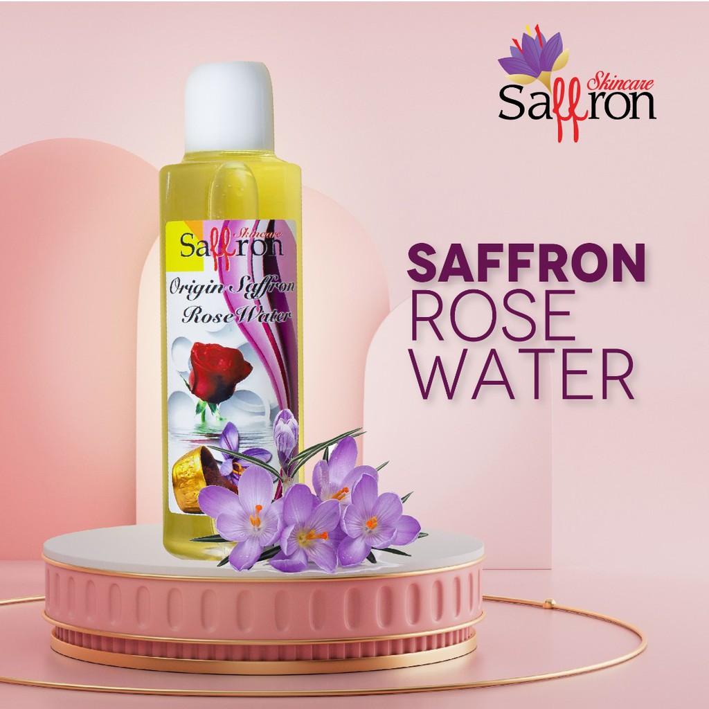 SAFFRON SKINCARE ROSE WATER (200ML) | Shopee Malaysia