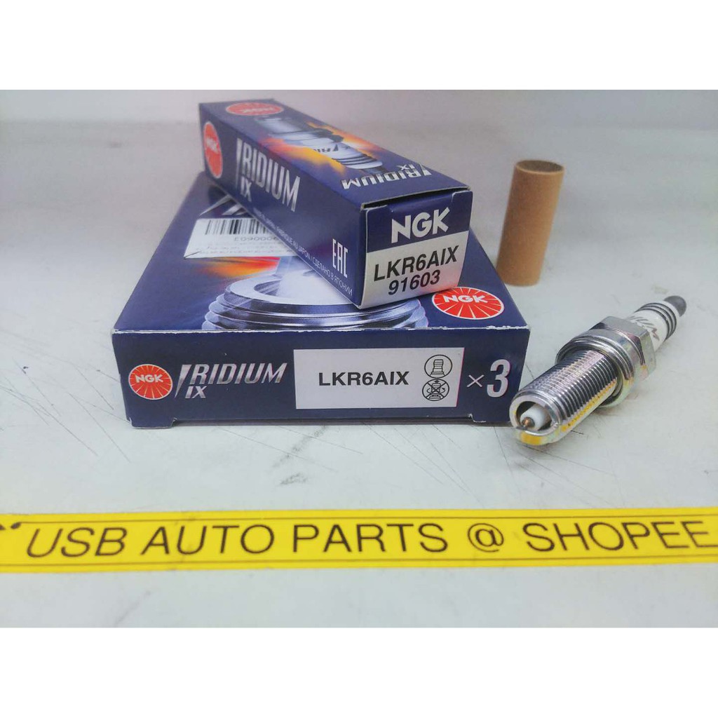 Axia Bezza 1.0 NGK Iridium IX Spark Plug LKR6AIX 91603 