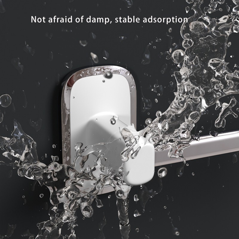 Versatile Multi KAKUGU Towel Bar Sticker Hand Stainless Steel Holder Dish Cloths Hanger Wall Mount punch Bathroom Kitche - Image 4