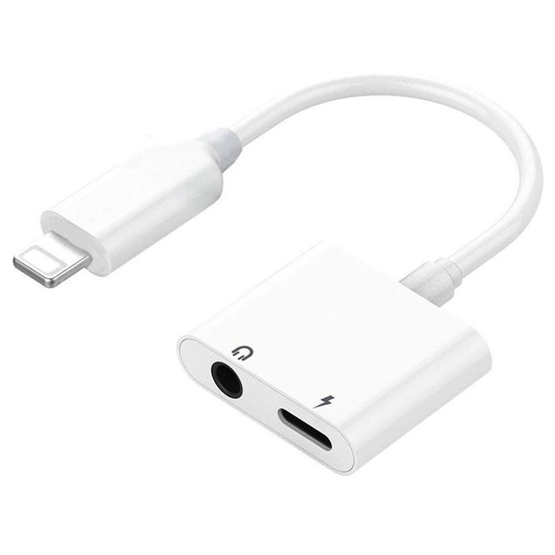 Headphones Adapter for iphone splitter audio and charge 3.5mm Jack