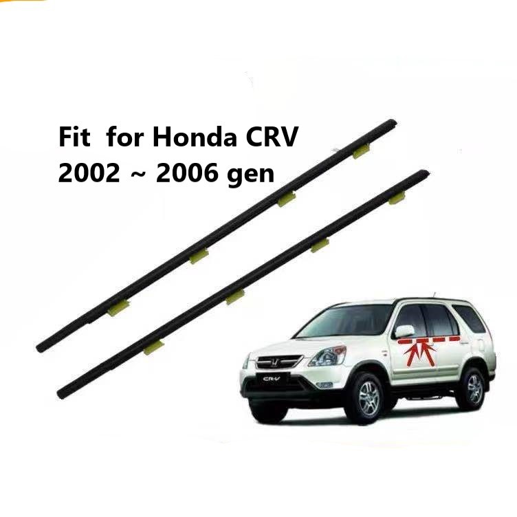 Honda CRV 2002 2003 2004 2005 2006 gen Car Outside Window Moulding