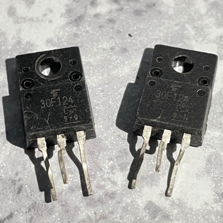 30G124 / 30F124 / 30F126  IGBT TO220F IC Chip | GT30G124 GT30F124 GT30F126