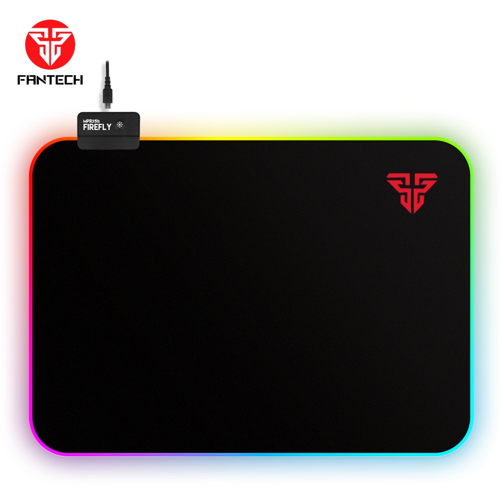 Fantech FireFly Gaming Soft Cloth RGB MousePad - 4 Spectrum Mode ...