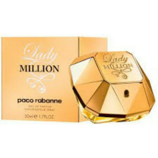 composition parfum lady million