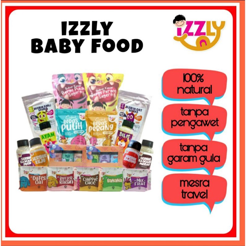 Izzly baby food