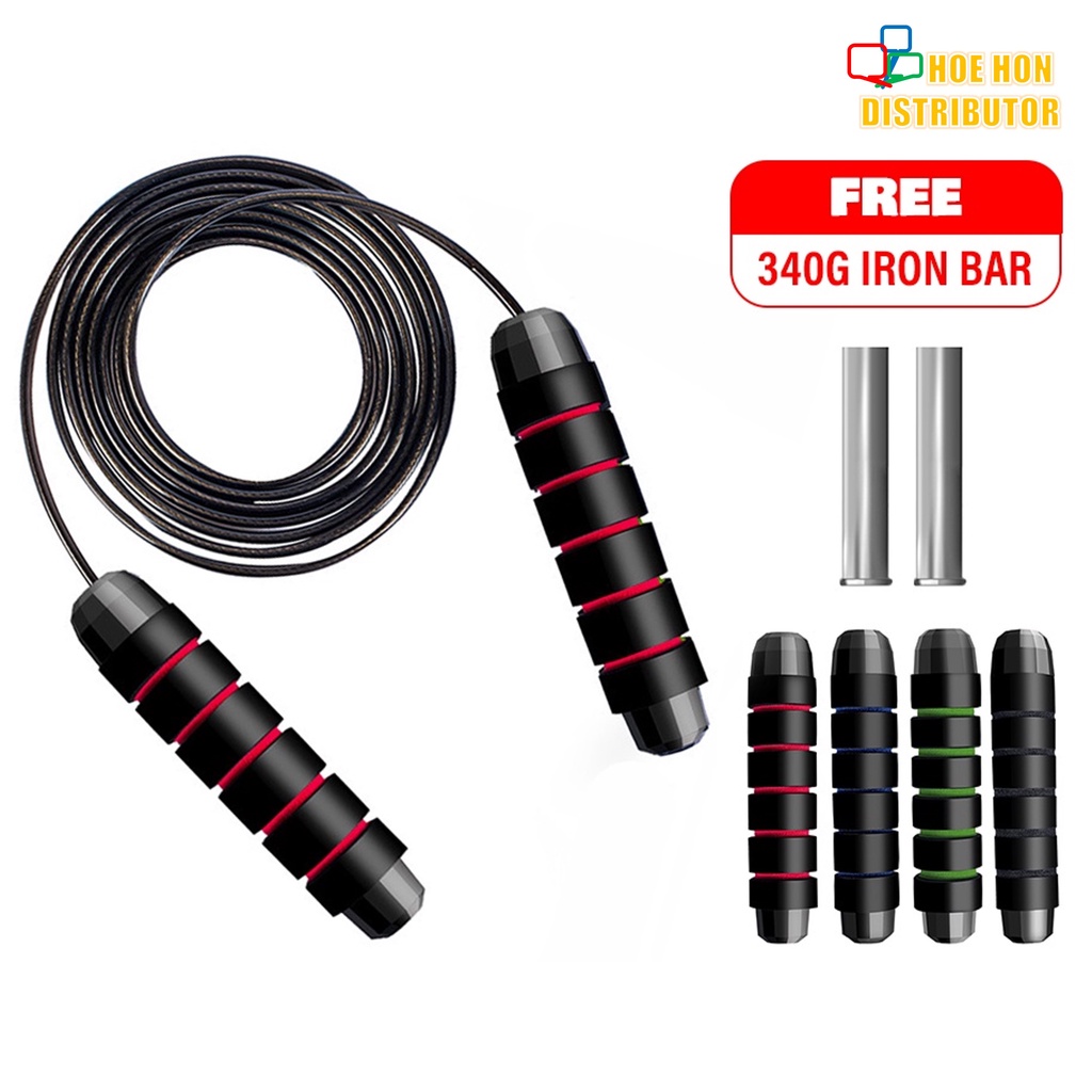 Twins Special Heavy Ball Bearing Skipping Speed Rope Muay Thai