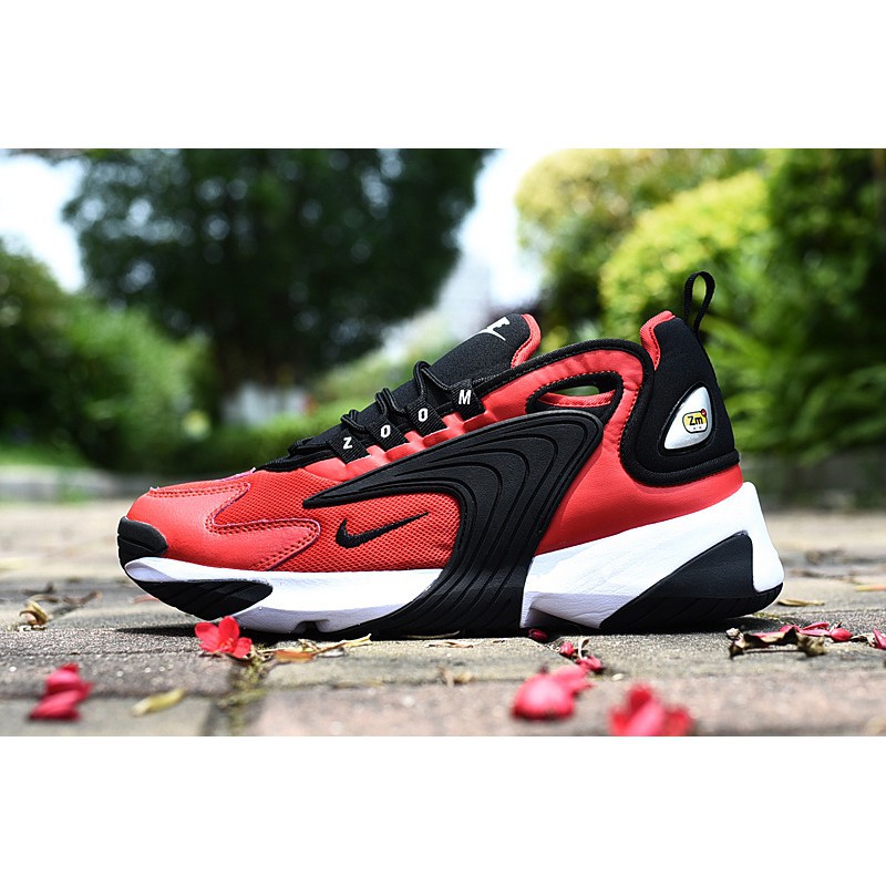 nike zoom 2k red and black