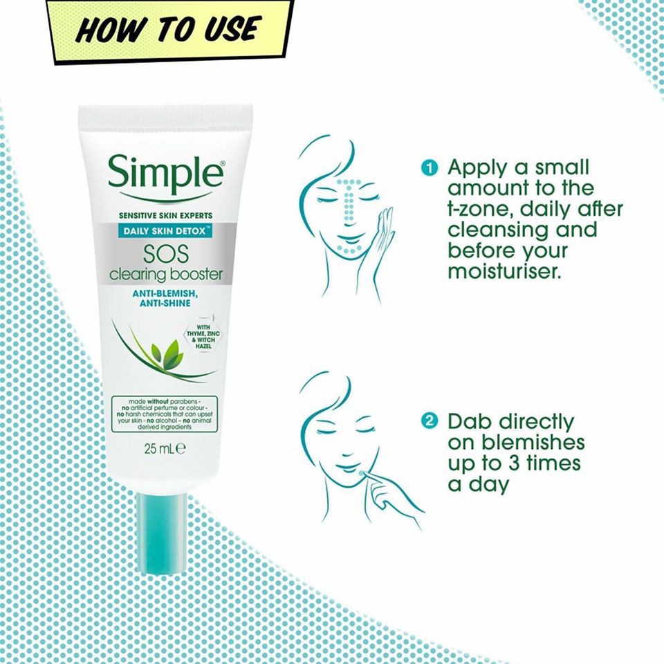 simple daily skin detox sos clearing booster