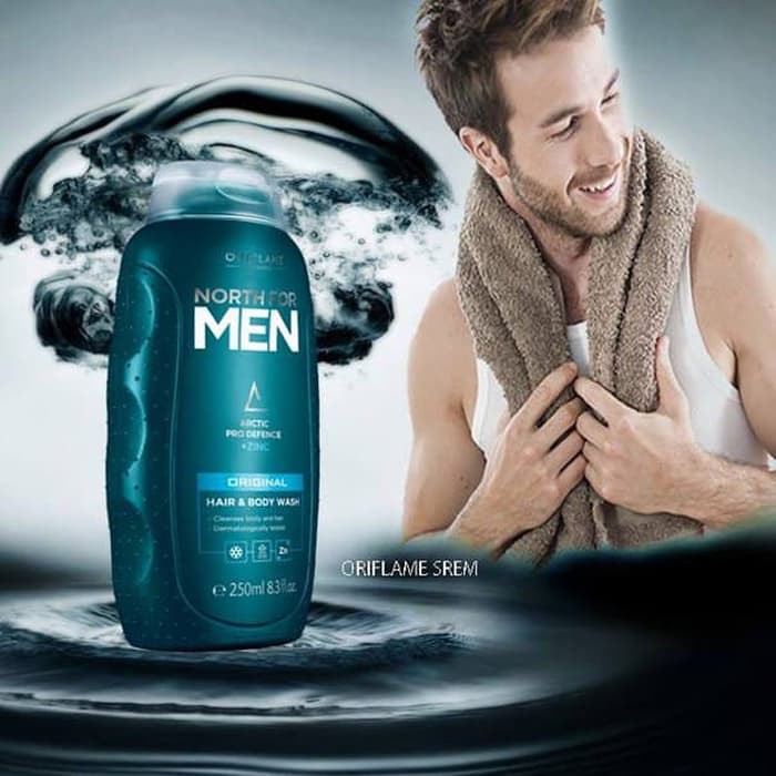 North For Men Original Hair Body Wash 250ml Shopee Malaysia