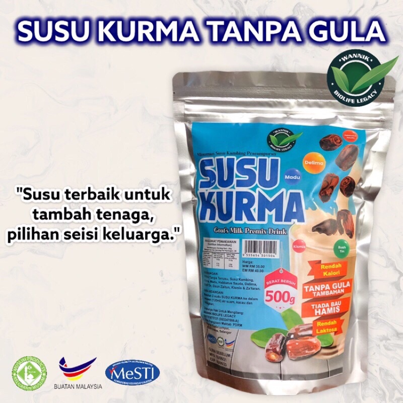 Susu Kurma Tanpa Gula Ibu Mengandung Shopee Malaysia