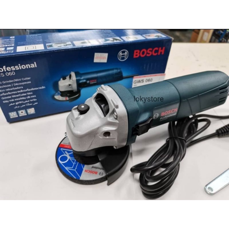(Original) Bosch 4"/100mm Angle Grinder GWS 060, 670W Shopee Malaysia