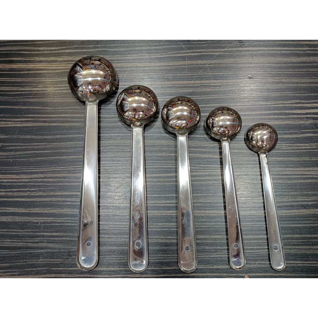 STAINLESS STEEL CURRY SERVING SPOON/SOUP LADLE/KULI KARANDI