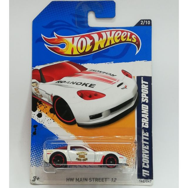 hot wheels 11 corvette grand sport