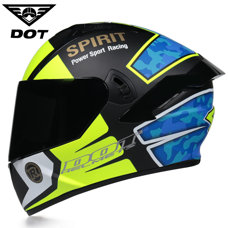 Full Face Safe Motorcycle Helmet double lens latest version Shopee