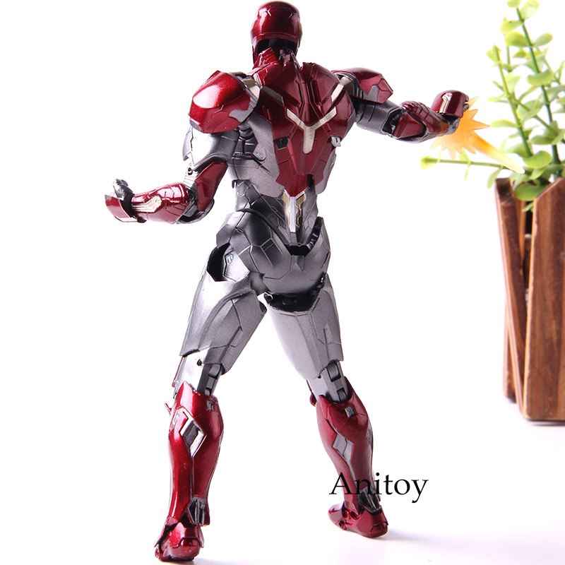 Shf Shfiguarts Iron Man Mark Xlvii Mk 47 Marvel Ironman Action Figure Model Toy Shopee Malaysia