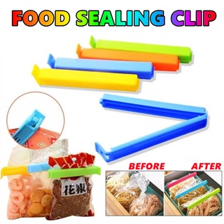 1PC ~~ Portable Kitchen Storage Food Snack Seal Sealing Bag Clips Sealer Clamp Plastic Tool Klip Penyepit Plastik 食品密封夹