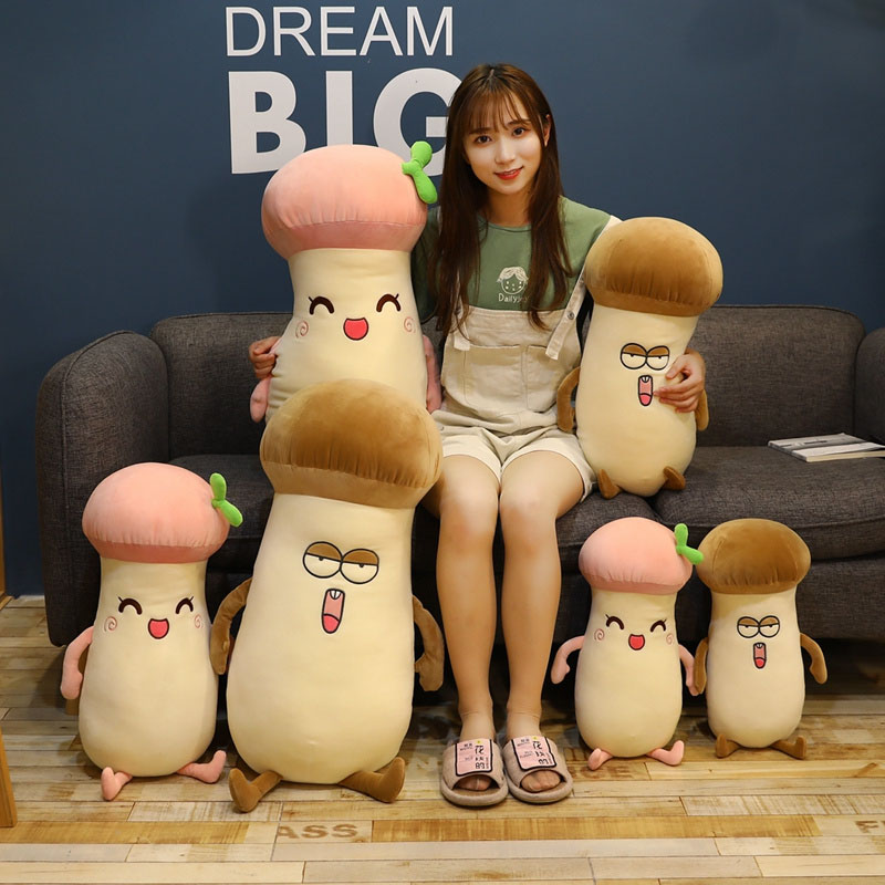 mushroom stuffed animal