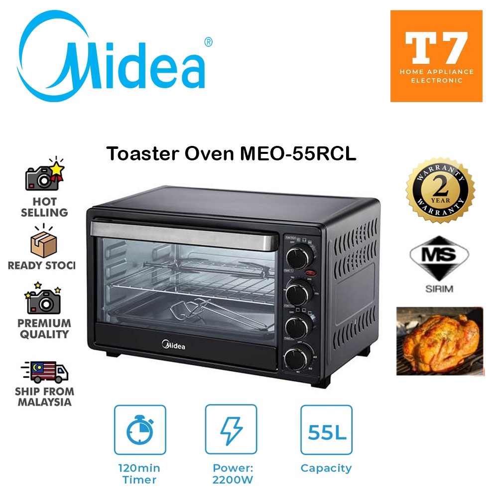 (2 Years Original Warranty)Midea Toaster Oven Electric Convection Oven