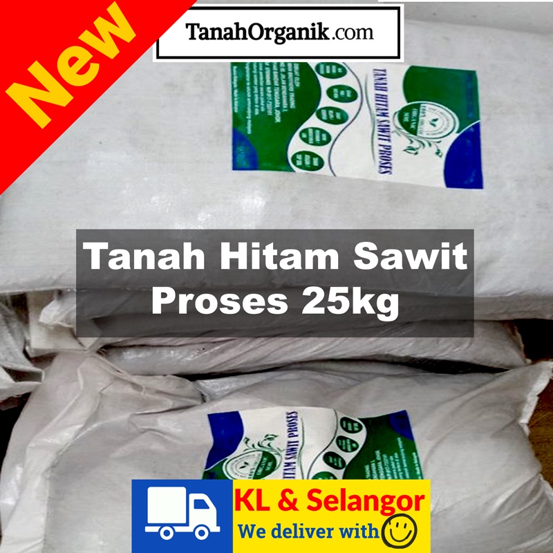 25kg Tanah Hitam Sawit Proses 5 In 1 Sesuai Untuk Berkebun Di Rumah Sayur Dan Buahserta Tanaman Dalam Pasu Shopee Malaysia