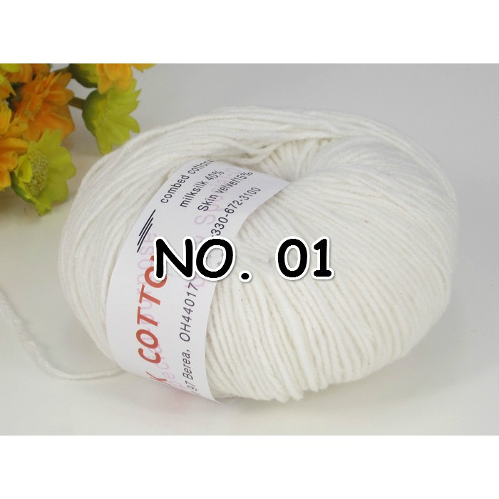 Milk Cotton Yarn Shopee Malaysia