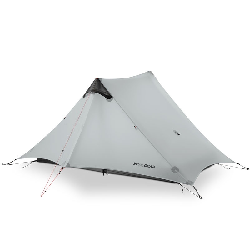 3F UL Gear Blue Mountain 2 PRO Double Single Layer Three Seasons Tent-915g [Single Tent] -/