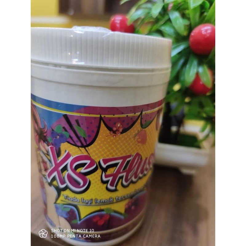 Ready Stock XS flush control diet!!!!! with free gift
