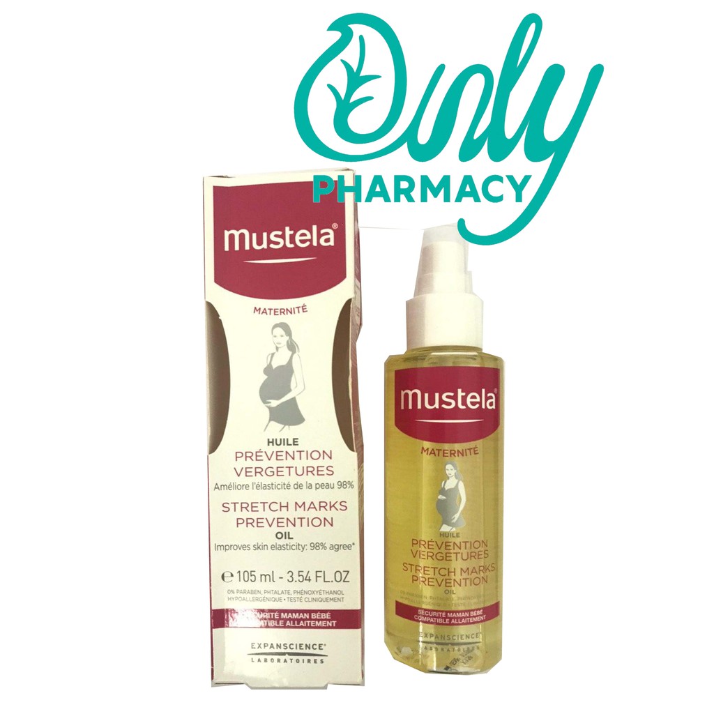 mustela stretch marks prevention oil 105ml