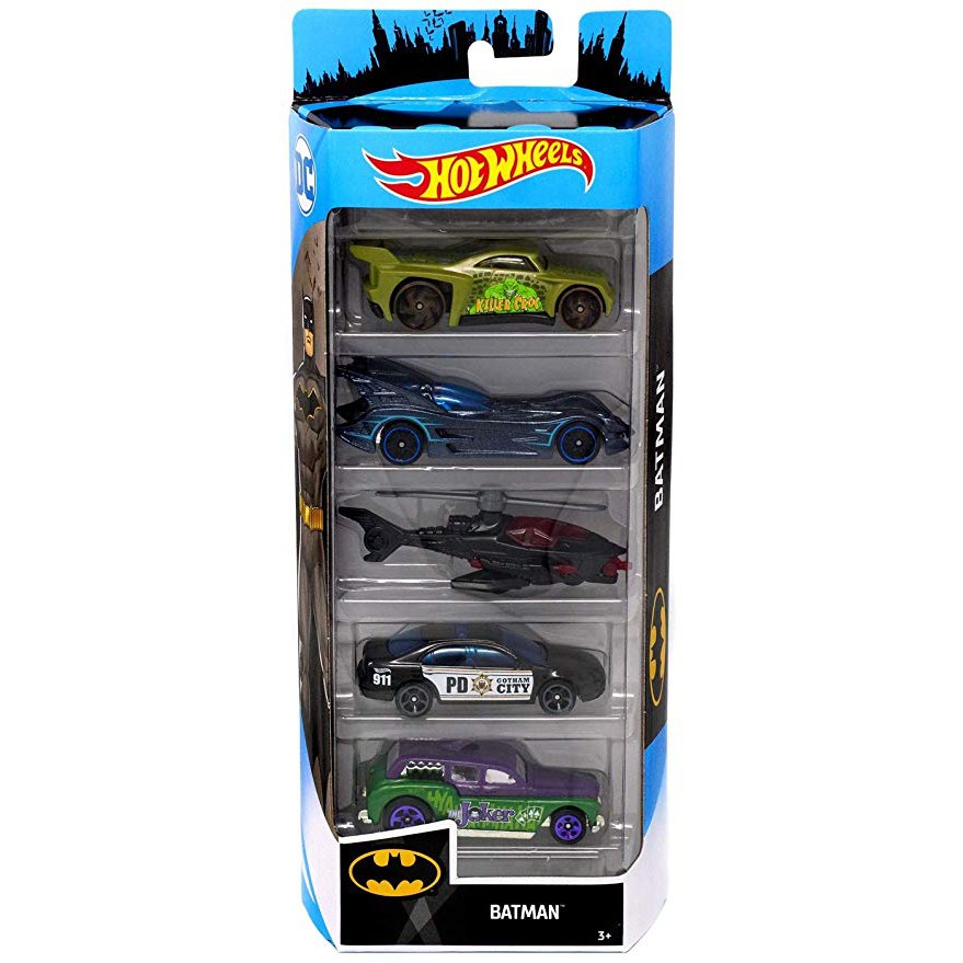 hot wheels batman 5 pack