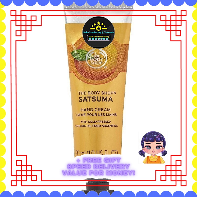 SM Satsuma Hand Cream 30ml The Body Shop Shopee Malaysia
