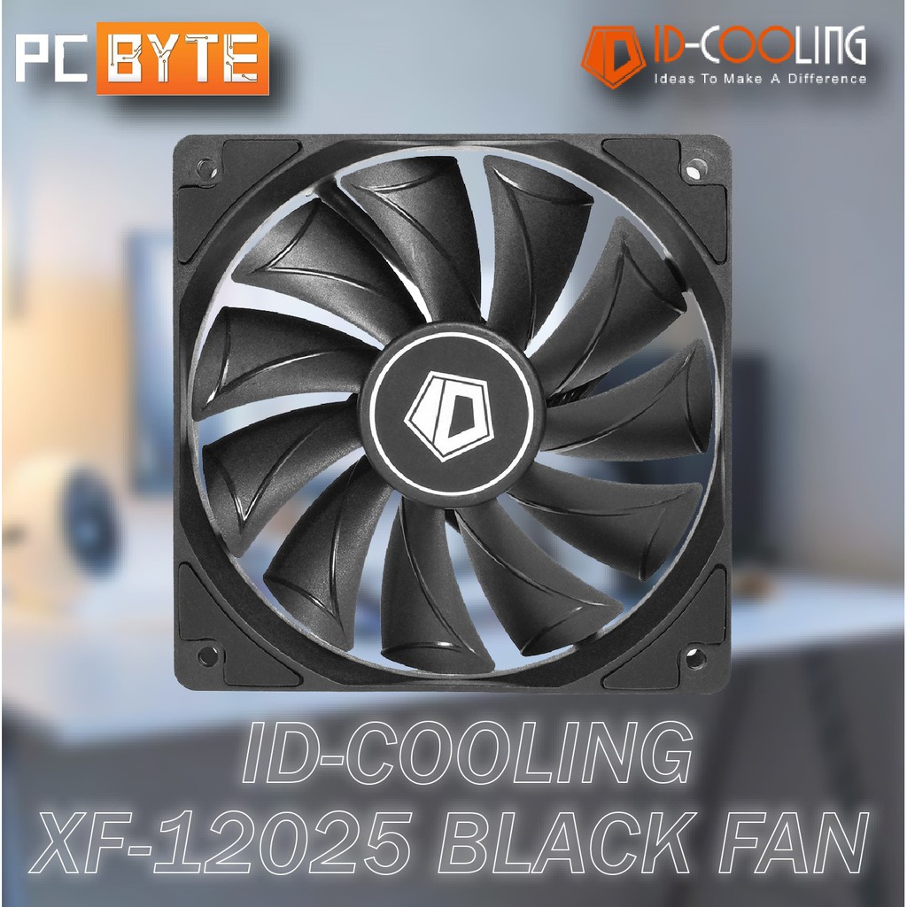 ID-Cooling XF-12025-SD-K/XF-12025-SD-W PWM Case Fan (120mm) | Shopee ...