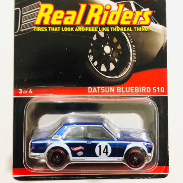 hot wheels datsun 510 real riders