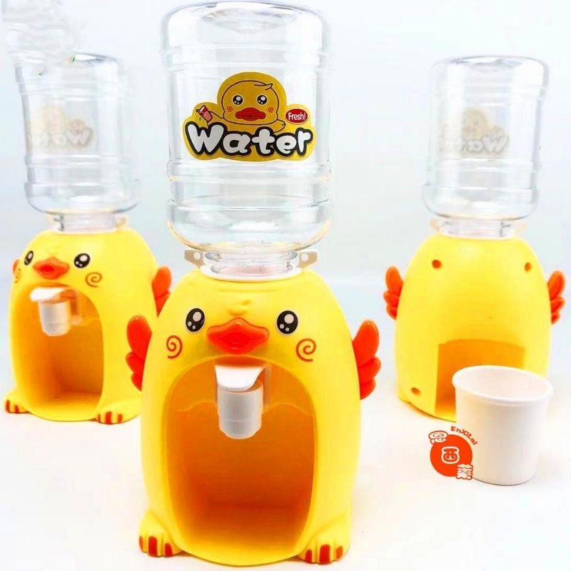 🎉Ready Stocks 🎉Water Dispenser Drinking Fountain Duck Shape Water Dispenser Kids Drinking