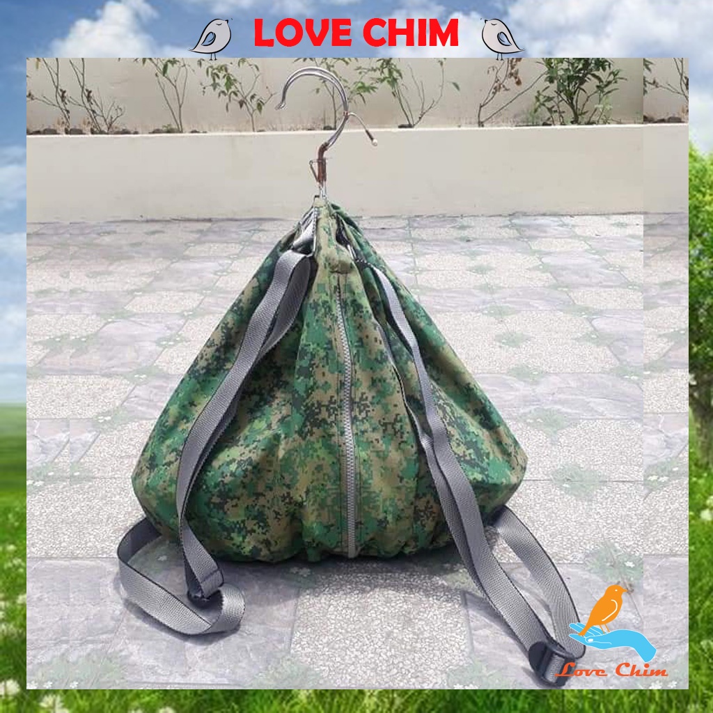 Hello Mao trap backpack, LOVECHIM crested bird trap backpack - backpack, Bird cage accessories