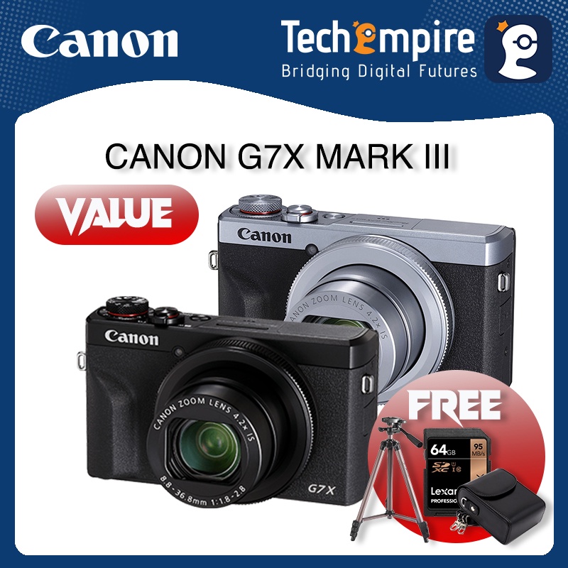 Canon g7x mark iii / G7X MKIII / G7X MKIII / G7x mk3 / G7X MARK III / G7X MARK3 + 64gb