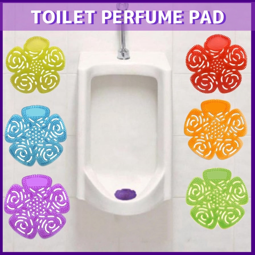 Urinal Screen Pad (1 PC) Perfume Cleaner Air Freshener Toilet Bowl