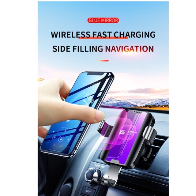 Joyroom JR-ZS181 Gravity Wireless Charging Bracket Car Holder | Shopee Malaysia