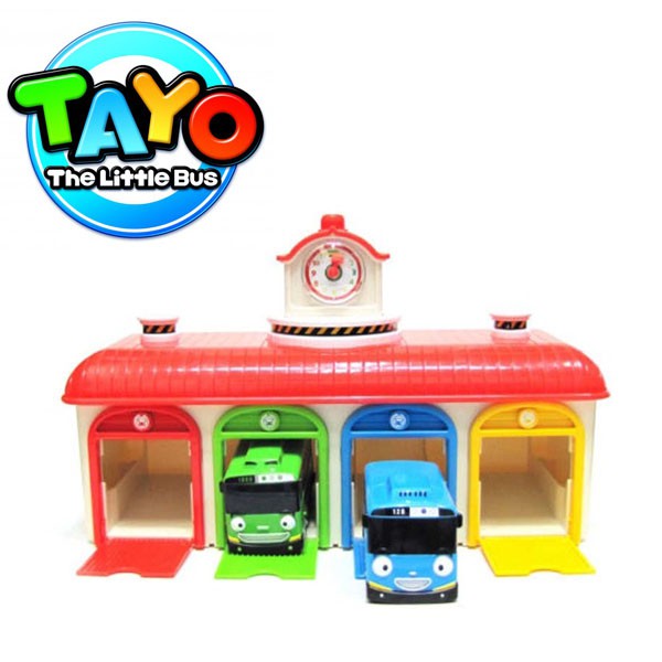 tayo the little bus garage
