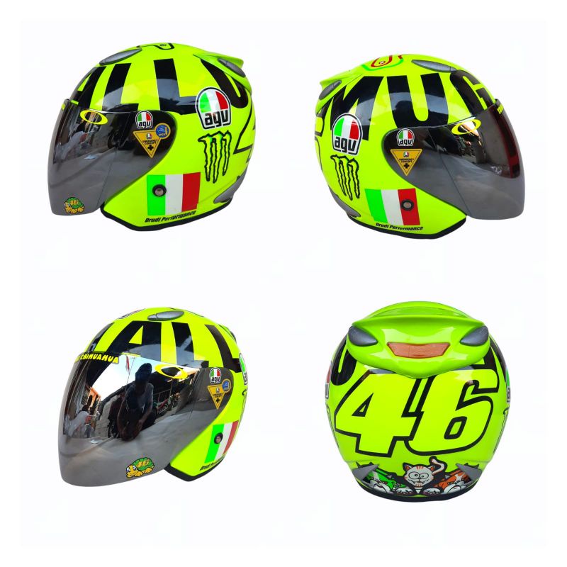 agv half face