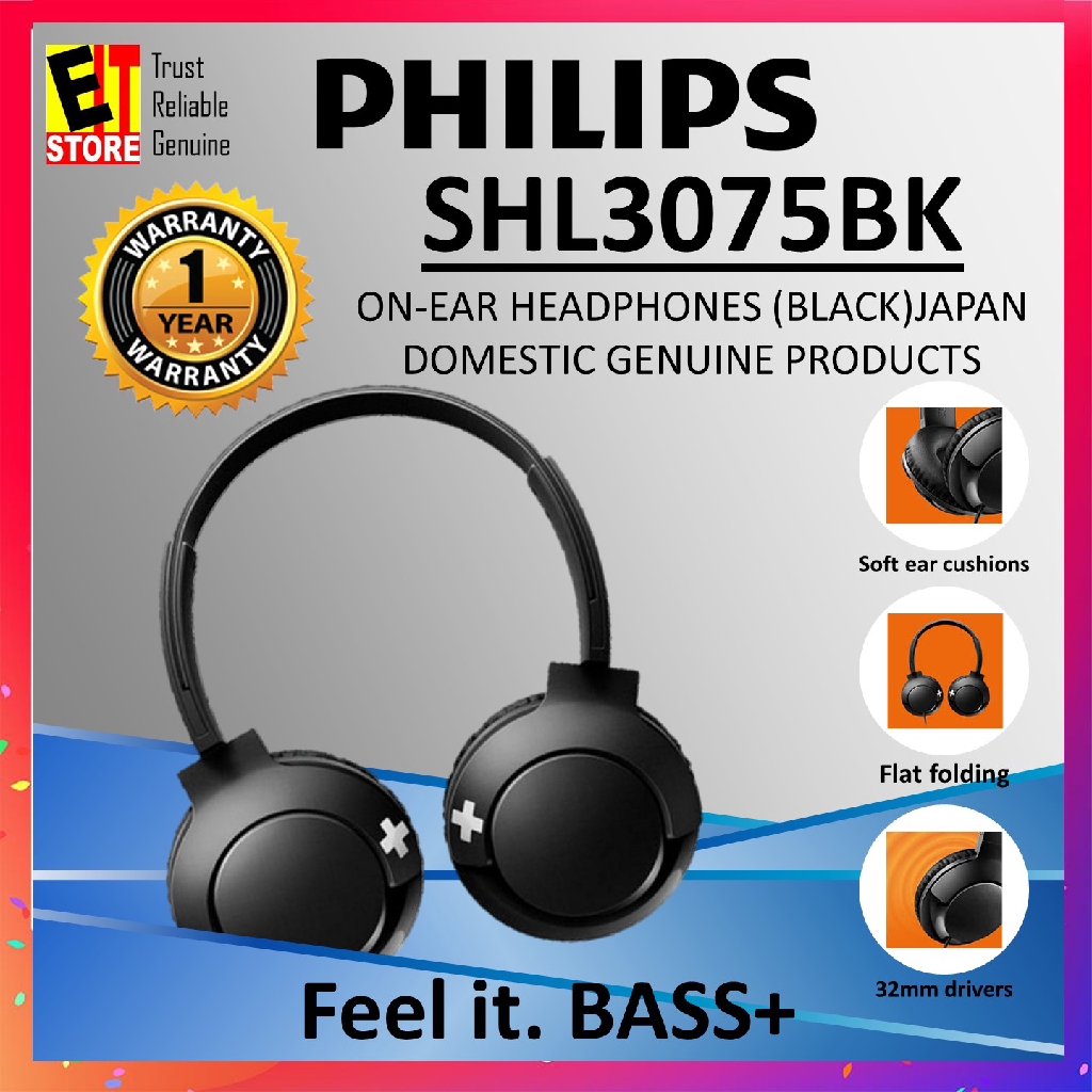 philips bass on ear