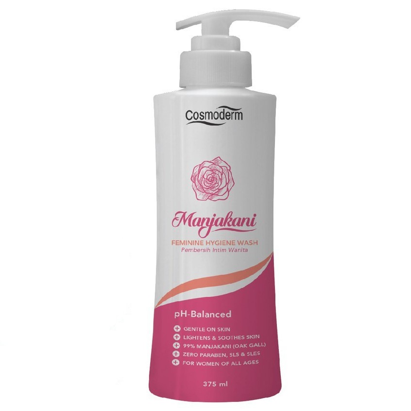 COSMODERM MANJAKANI FEMININE WASH 150ML / 375ML Shopee Malaysia