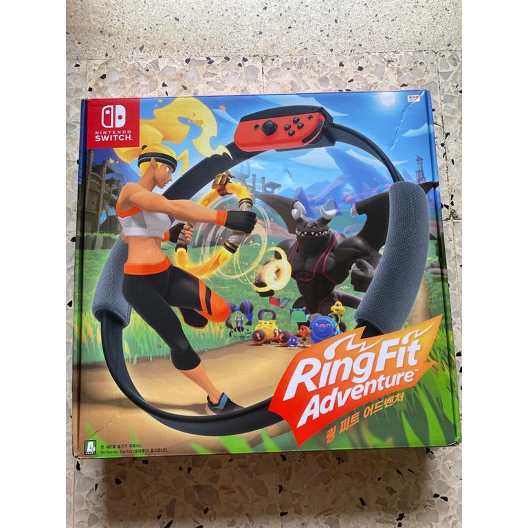 Nintendo Switch Ring Fit Ringfit Adventure Full Set With Game - (USED ...