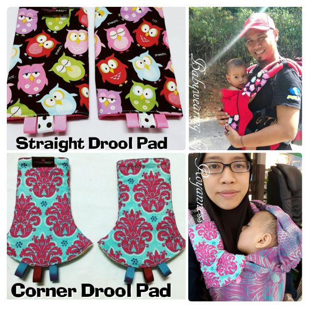drool pads for baby carrier