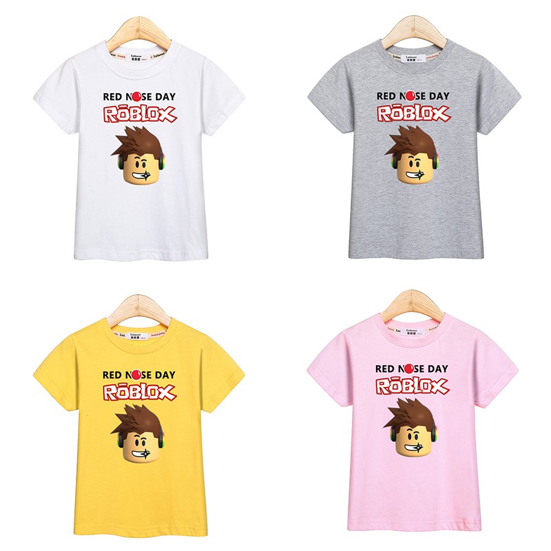 Summer Boy Roblox Clothes Baby Girl Short Sleeve Cartoon Tees Tops Kids T Shirt Shopee Malaysia - roblox kids boys short sleeve t shirt cartoon summer printed tee shirts cotton baby children casual tops shopee malaysia