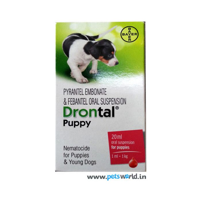 drontal puppy wormer
