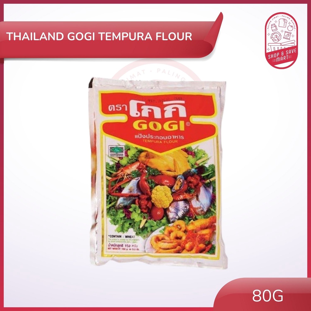 Thailand Gogi Tempura Flour 150g Thailand Gogi Tepung Tempura